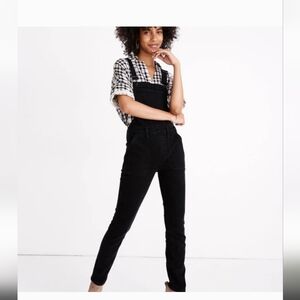 Madewell Black Overalls